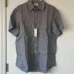 Taylor Stitch | The Short Sleeve California in Faded Navy Hemp